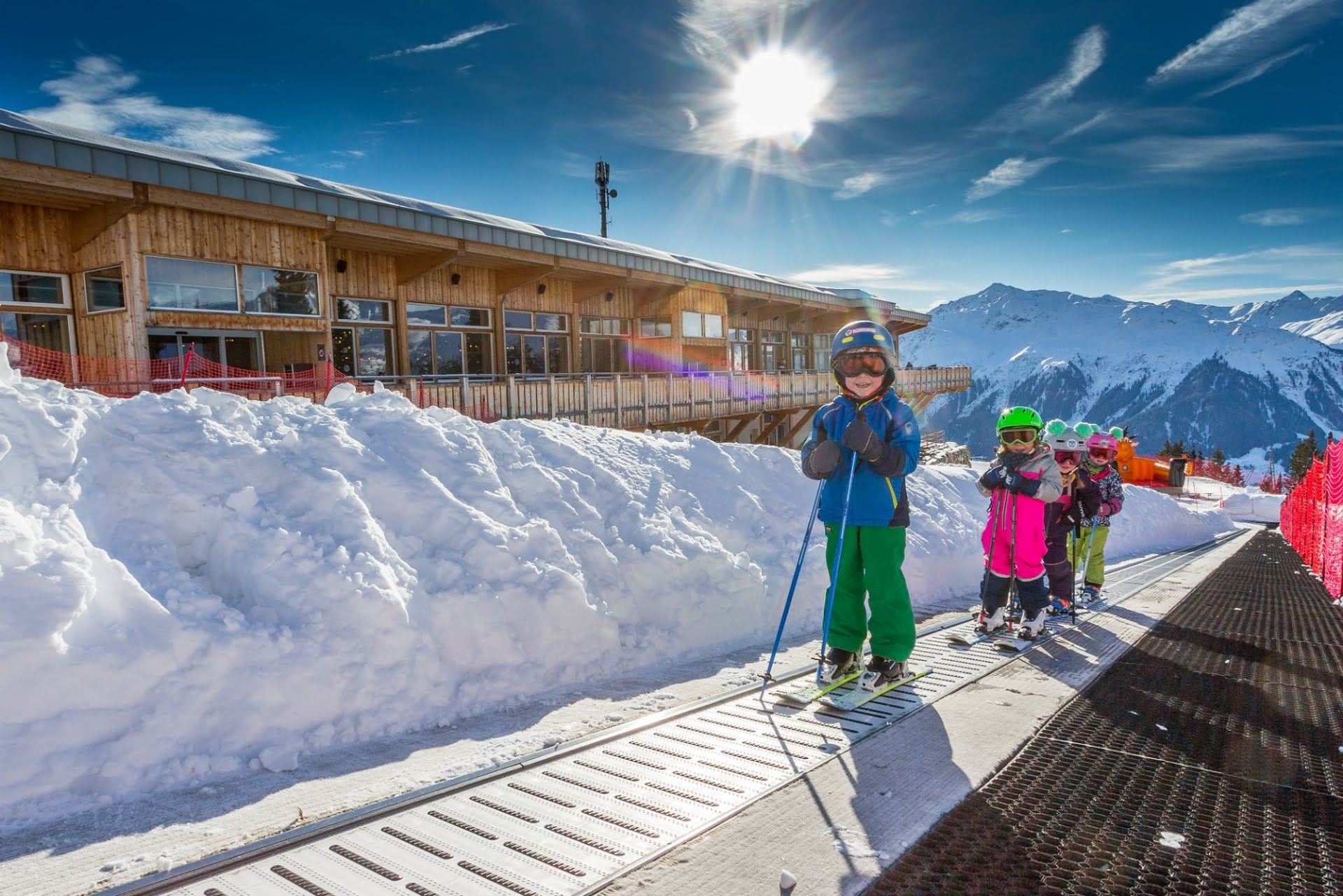 Schnee Spass für die Kleinen MadrisaLand