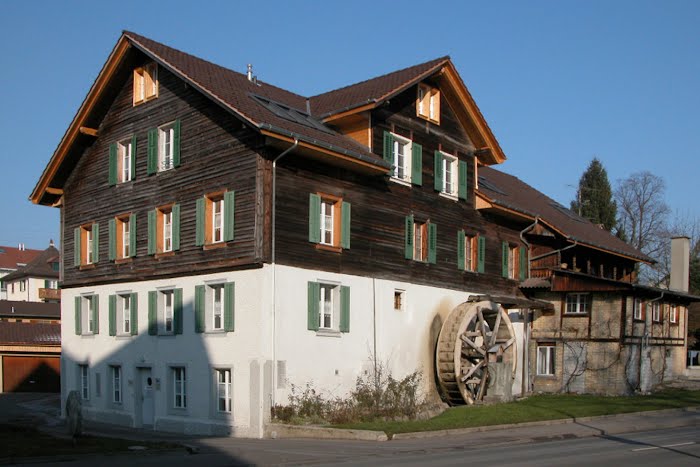 Neubau Mühlerad, Ausbau Dachstock