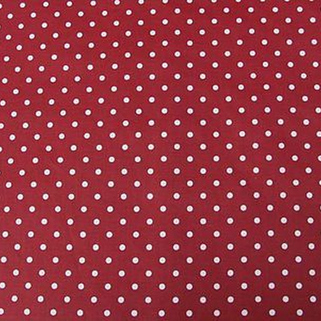 Beschichtete Baumwolle - Dots Red 