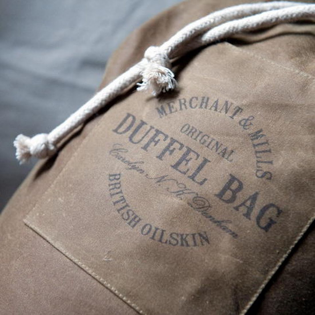 Oilskin Bag Kit (komplett) - Oilskin Duffel Bag