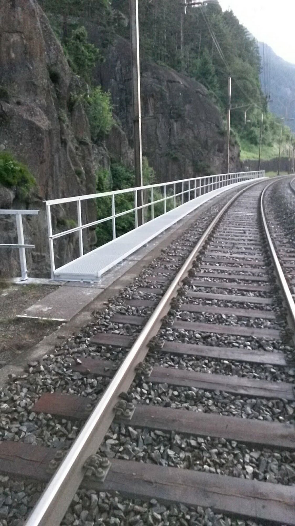 Neubau Dienststeg SBB-Brücke