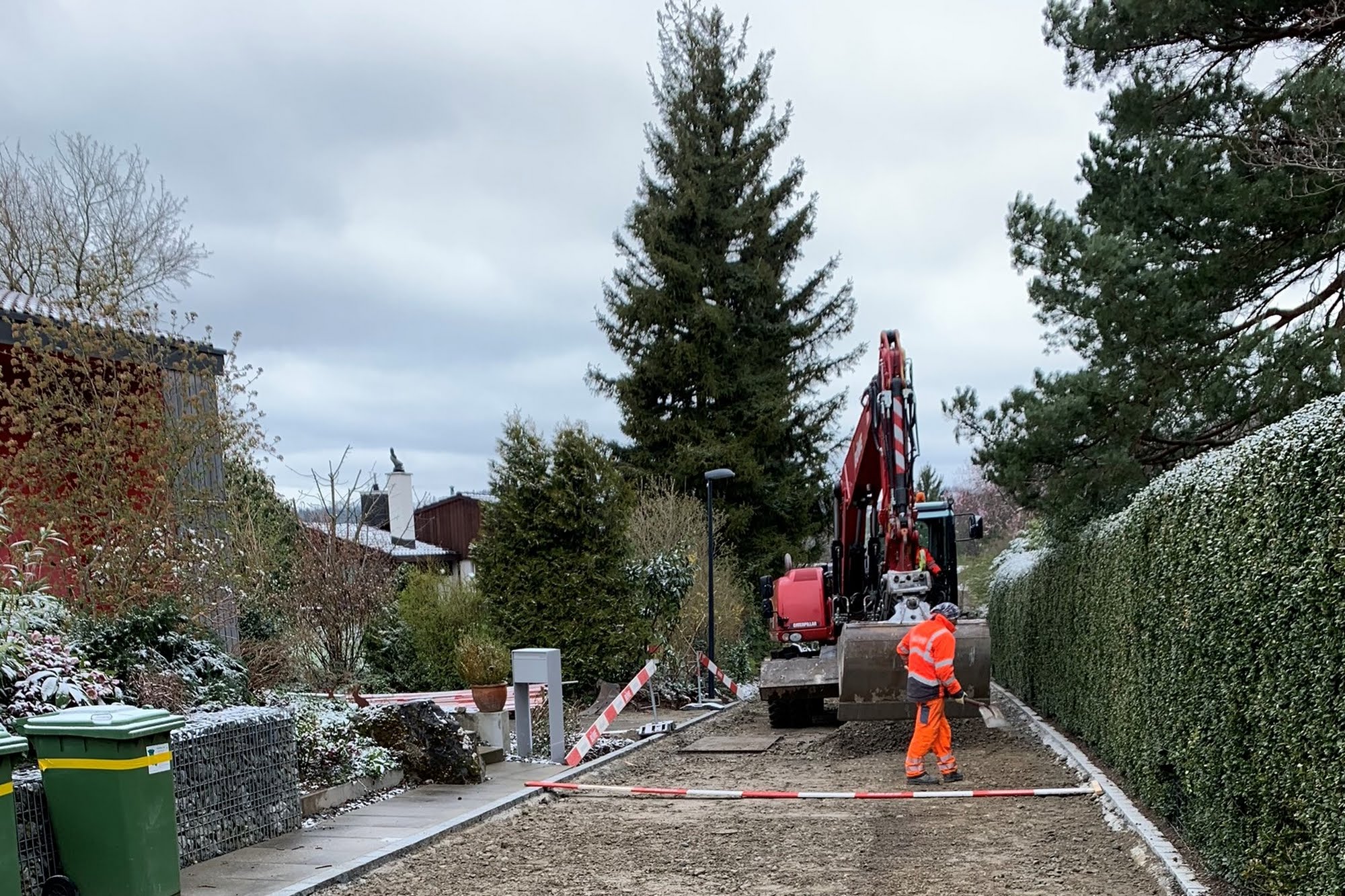 Strassensanierung obere Halde