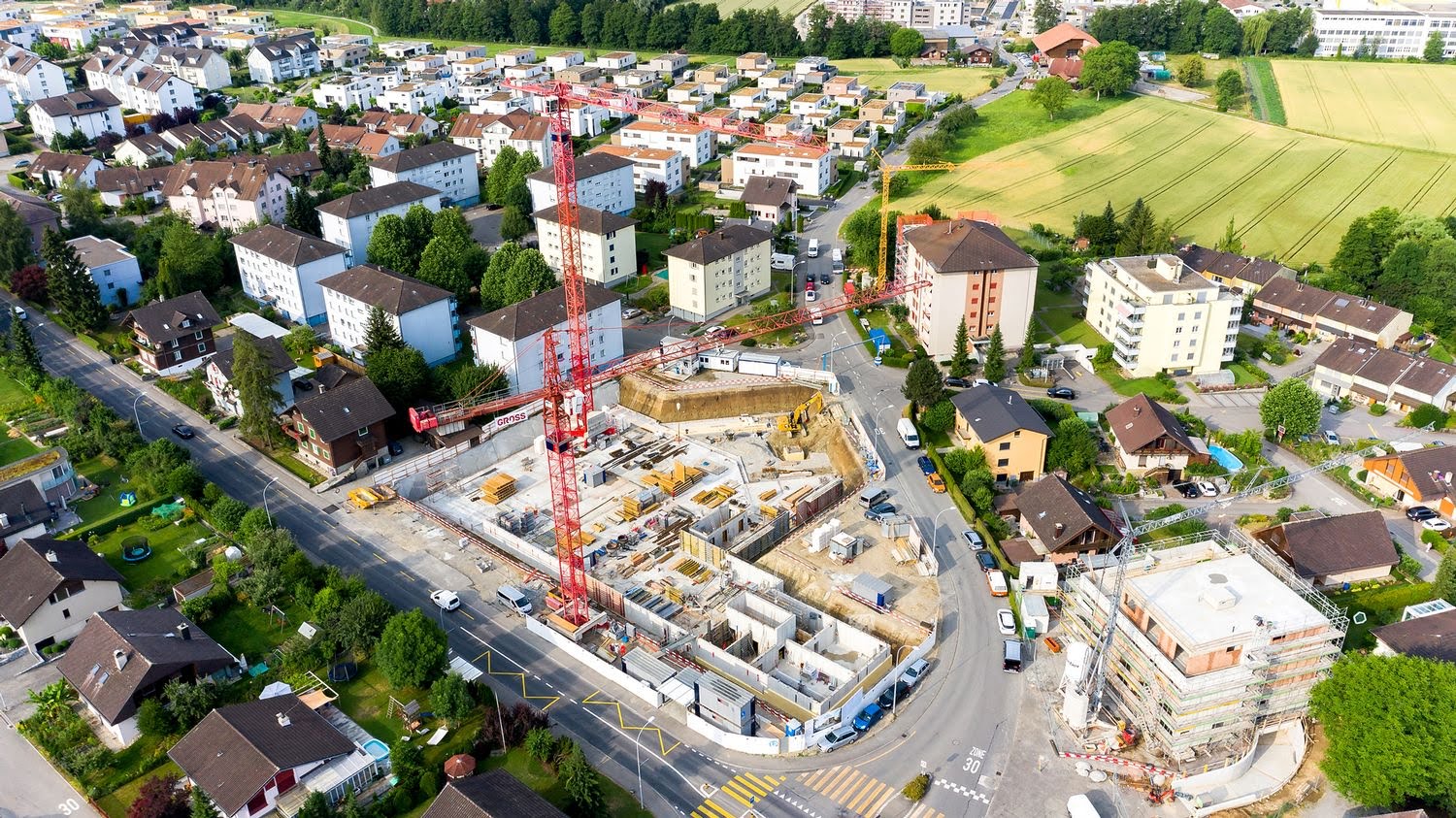 Neubau Überbauung Ypsilon Oberkirch