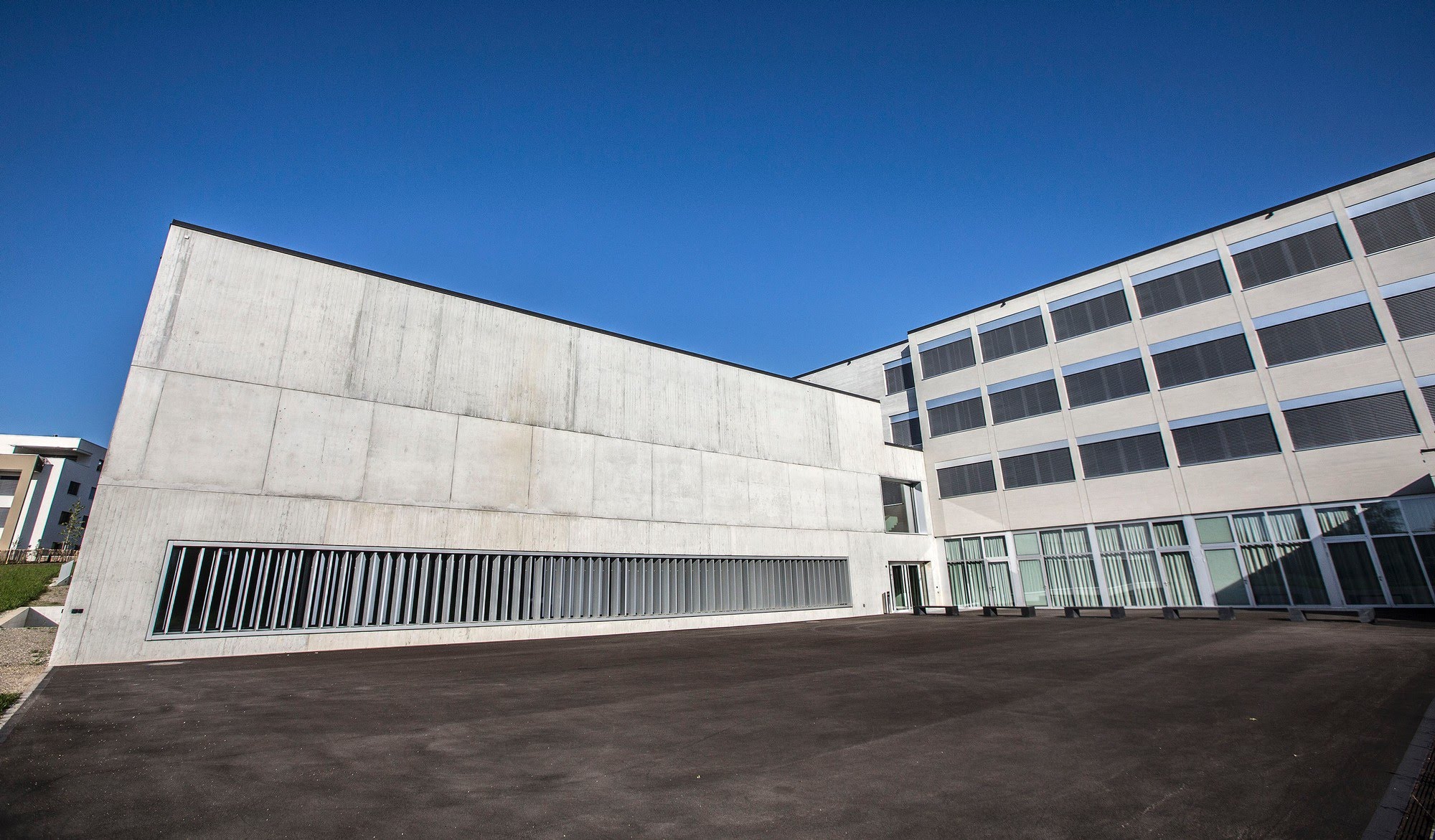 Öffentliche Bauten,Sichtbeton Schulanlage Oberkirch