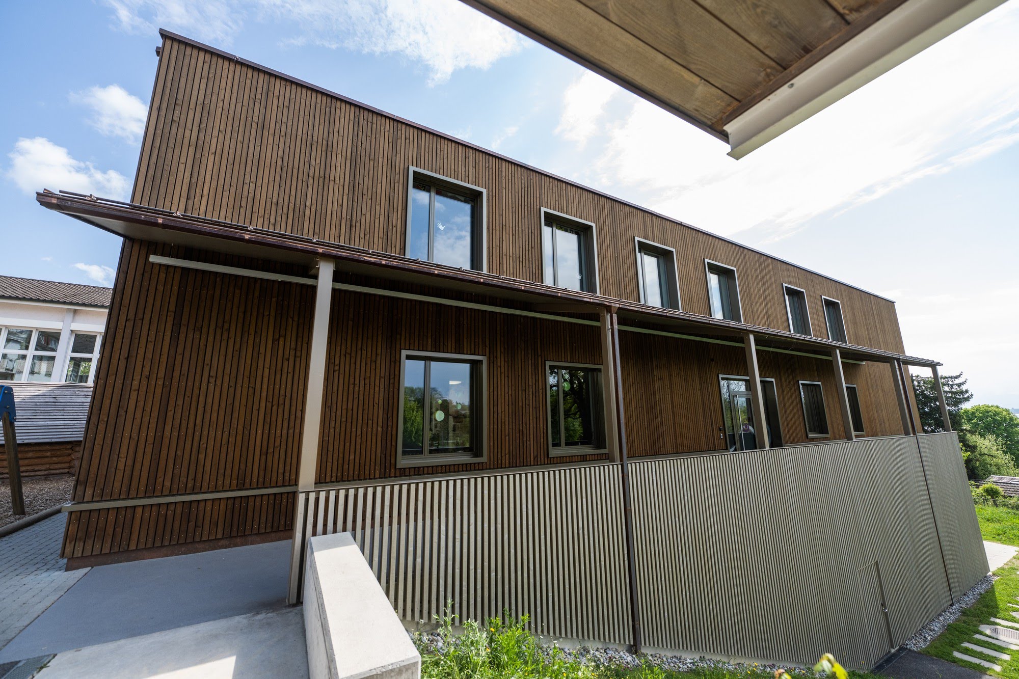 Öffentliche Bauten,Erneuerungsbau Ersatzneubau Schulhaus Mariazell