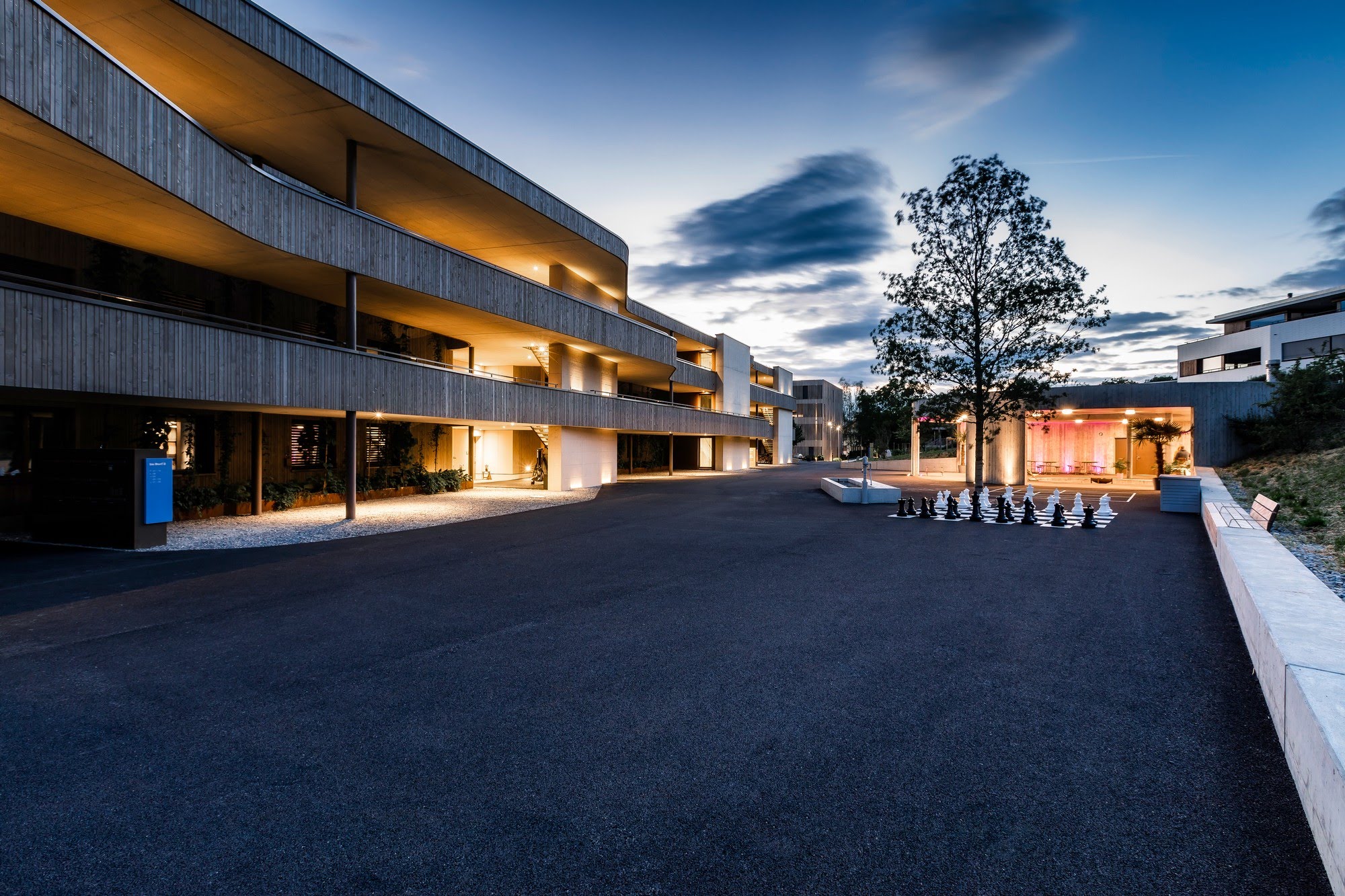 Wohnen MFH Wohnüberbauung Dorf in Schenkon Architektur,Wohnungsbau,Wohnhäuser,Einfamilienhäuser,Mehrfamilienhäuser