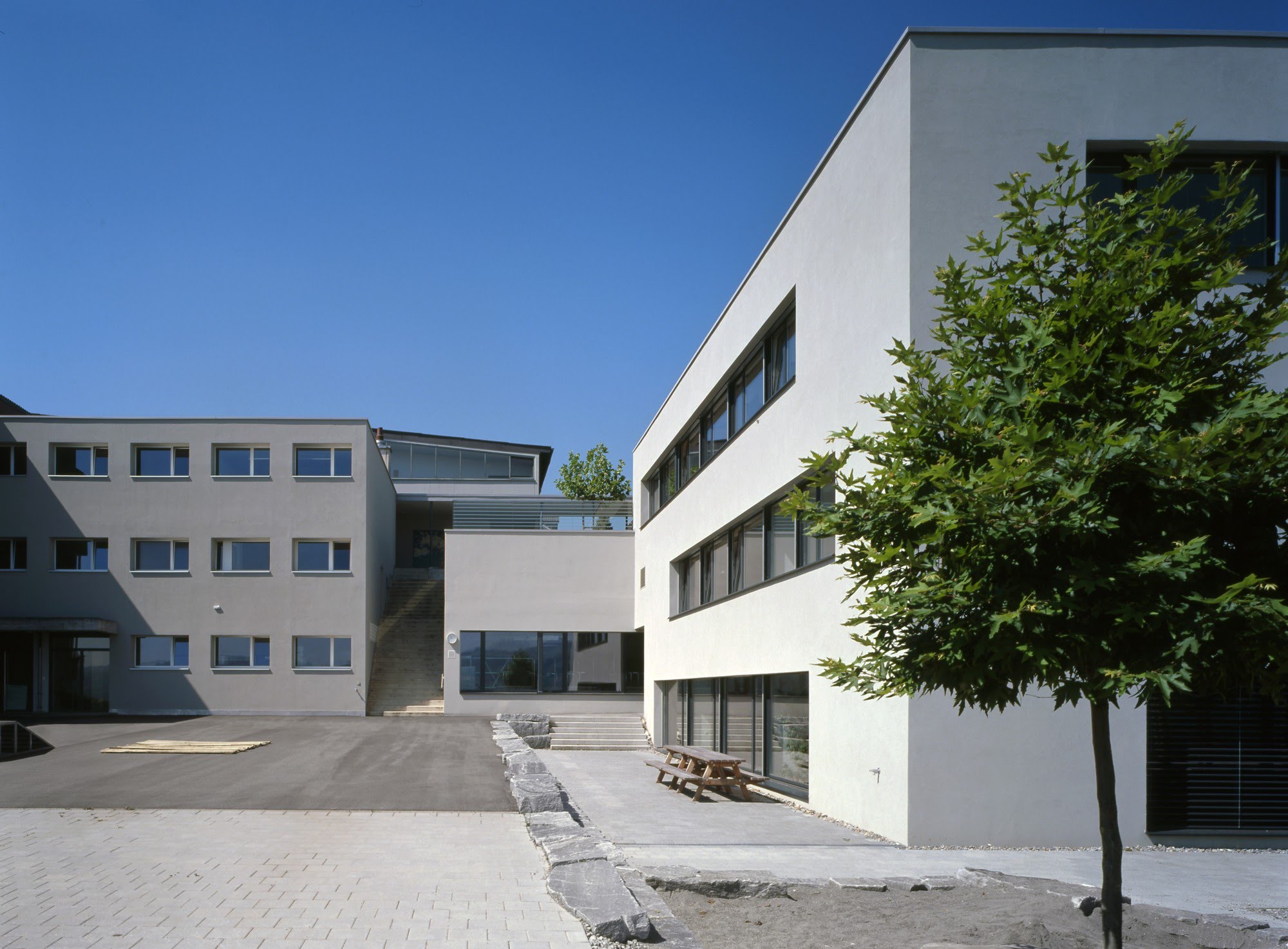 Öffentlich Wettbewerb Schulhaus Nottwil Architektur,Wohnungsbau,Wohnhäuser,Einfamilienhäuser,Mehrfamilienhäuser