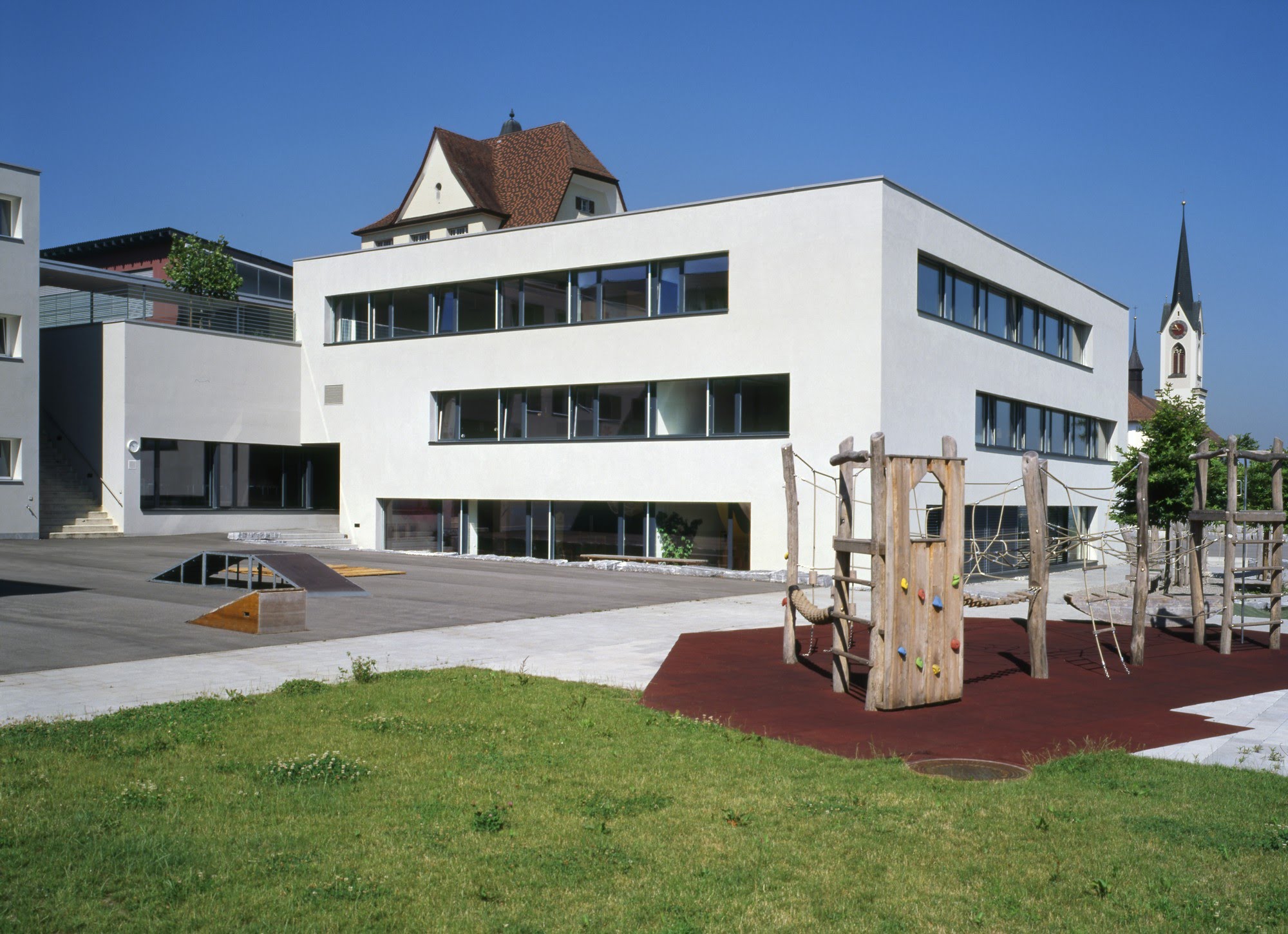 Öffentlich Wettbewerb Schulhaus Nottwil Architektur,Wohnungsbau,Wohnhäuser,Einfamilienhäuser,Mehrfamilienhäuser