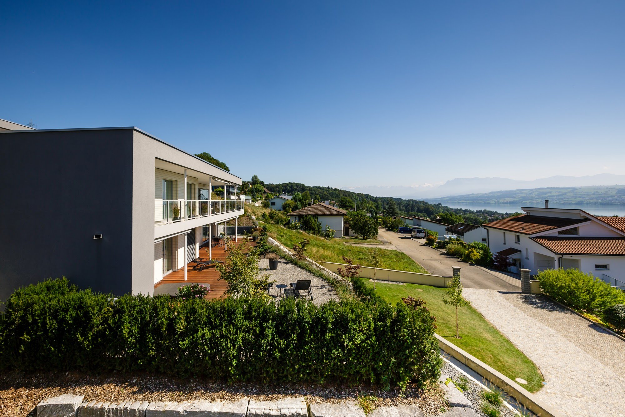 Wohnen MFH Sechs MFH am Tannberg Architektur,Wohnungsbau,Wohnhäuser,Einfamilienhäuser,Mehrfamilienhäuser