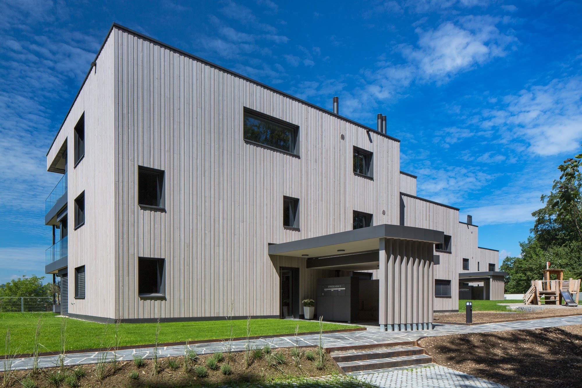 Wohnen MFH 4 MFH Striegelhöhe in Schenkon Architektur,Wohnungsbau,Wohnhäuser,Einfamilienhäuser,Mehrfamilienhäuser