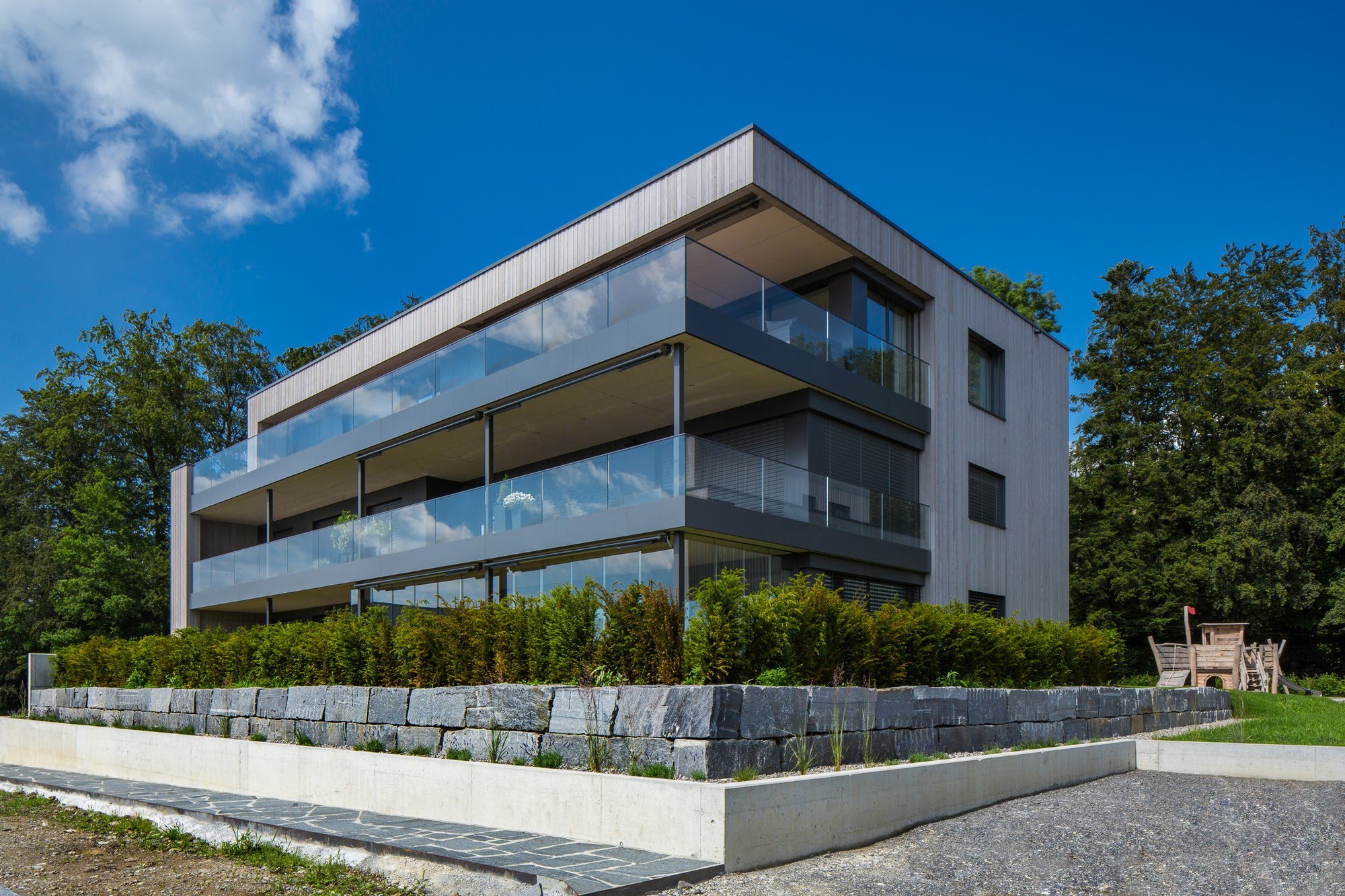 Wohnen MFH 4 MFH Striegelhöhe in Schenkon Architektur,Wohnungsbau,Wohnhäuser,Einfamilienhäuser,Mehrfamilienhäuser