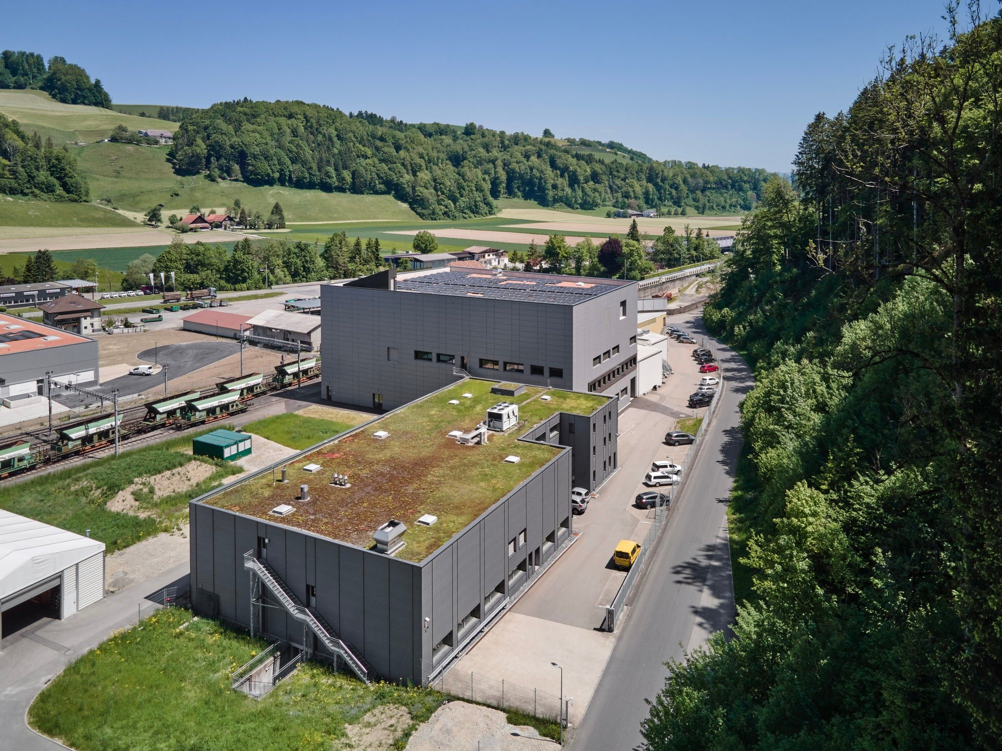 Gewerbe Erweiterung Maropack AG in Zell Architektur,Wohnungsbau,Wohnhäuser,Einfamilienhäuser,Mehrfamilienhäuser