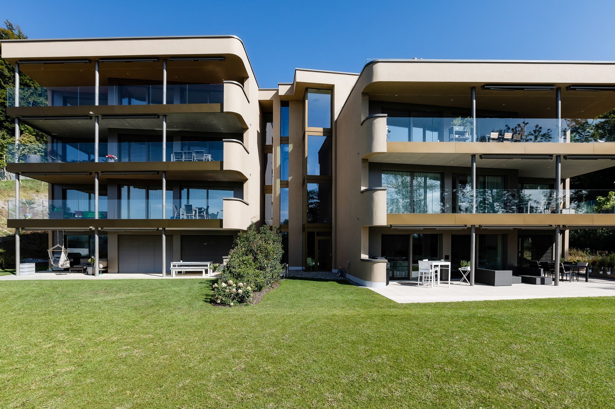 Wohnen MFH MFH Kirschgarten in Schenkon (BB4) Architektur,Wohnungsbau,Wohnhäuser,Einfamilienhäuser,Mehrfamilienhäuser