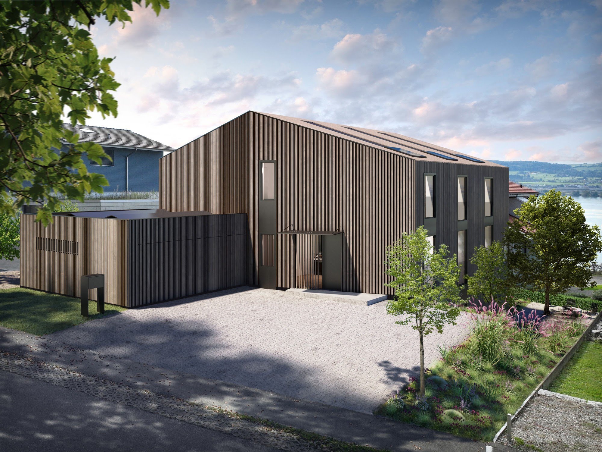 Wohnen EFH NEUBAU EFH IN SCHENKON Architektur,Wohnungsbau,Wohnhäuser,Einfamilienhäuser,Mehrfamilienhäuser