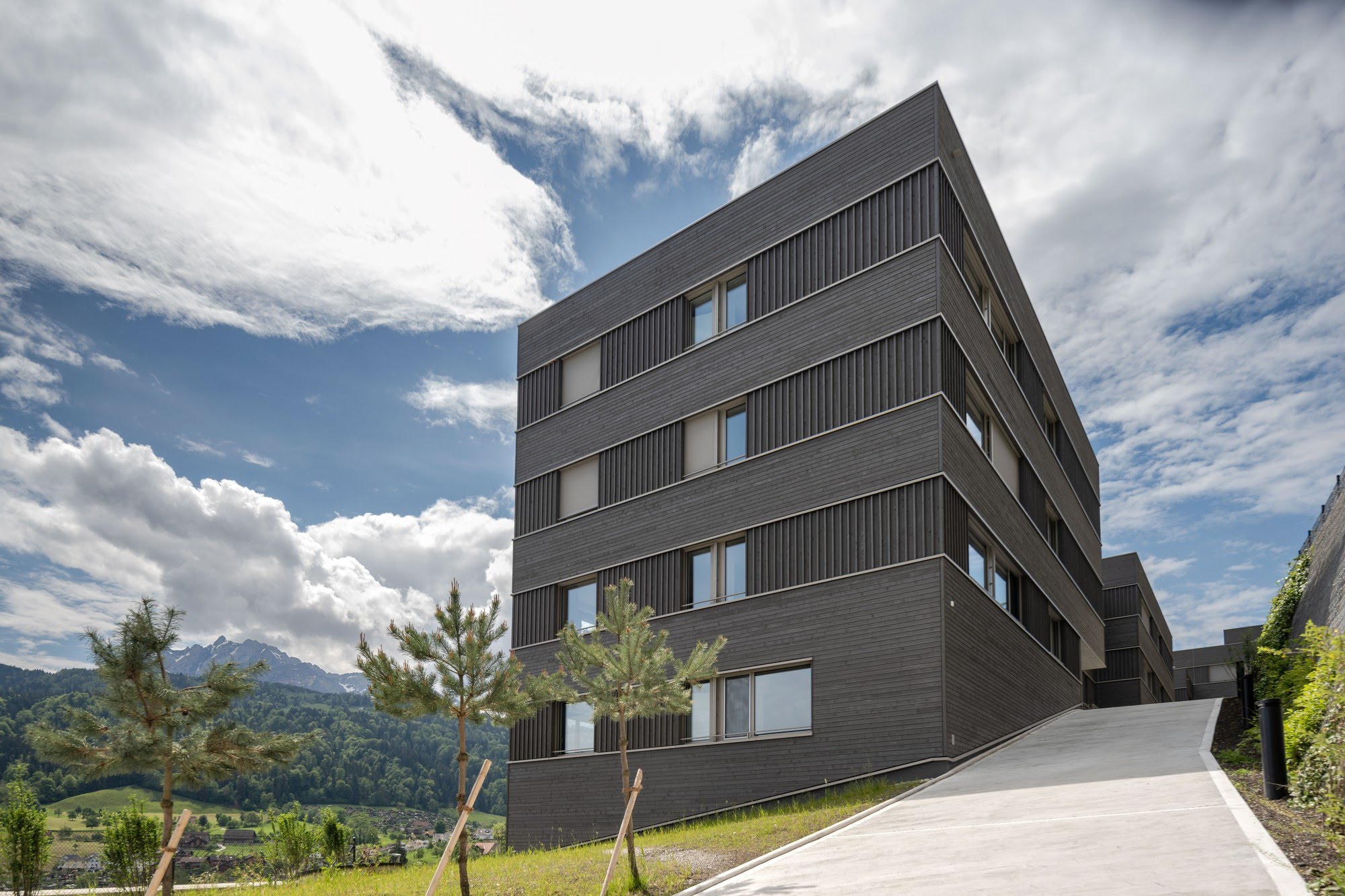 Wohnen MFH Neubau Wohnüberbauung in Kriens Architektur,Wohnungsbau,Wohnhäuser,Einfamilienhäuser,Mehrfamilienhäuser