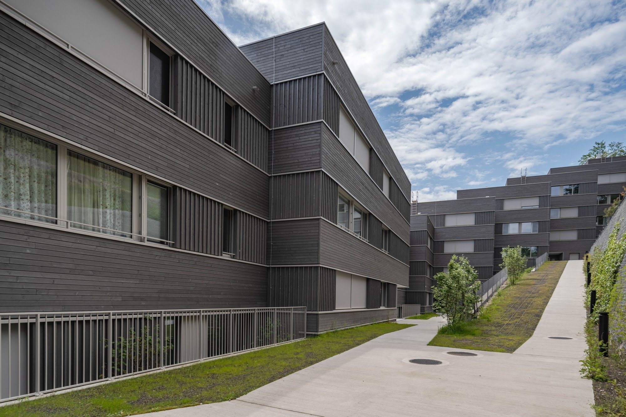 Wohnen MFH Neubau Wohnüberbauung in Kriens Architektur,Wohnungsbau,Wohnhäuser,Einfamilienhäuser,Mehrfamilienhäuser