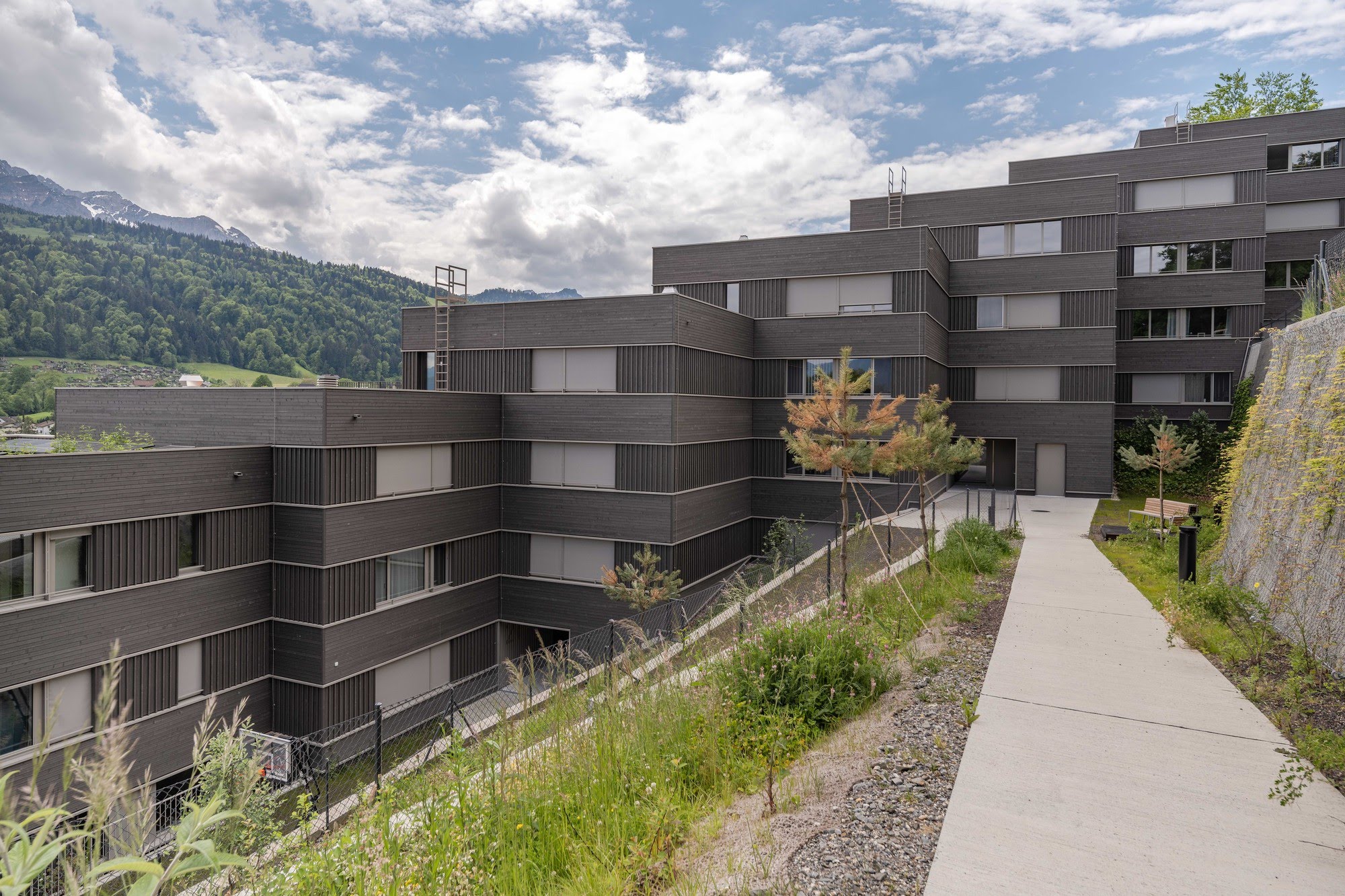 Wohnen MFH Neubau Wohnüberbauung in Kriens Architektur,Wohnungsbau,Wohnhäuser,Einfamilienhäuser,Mehrfamilienhäuser