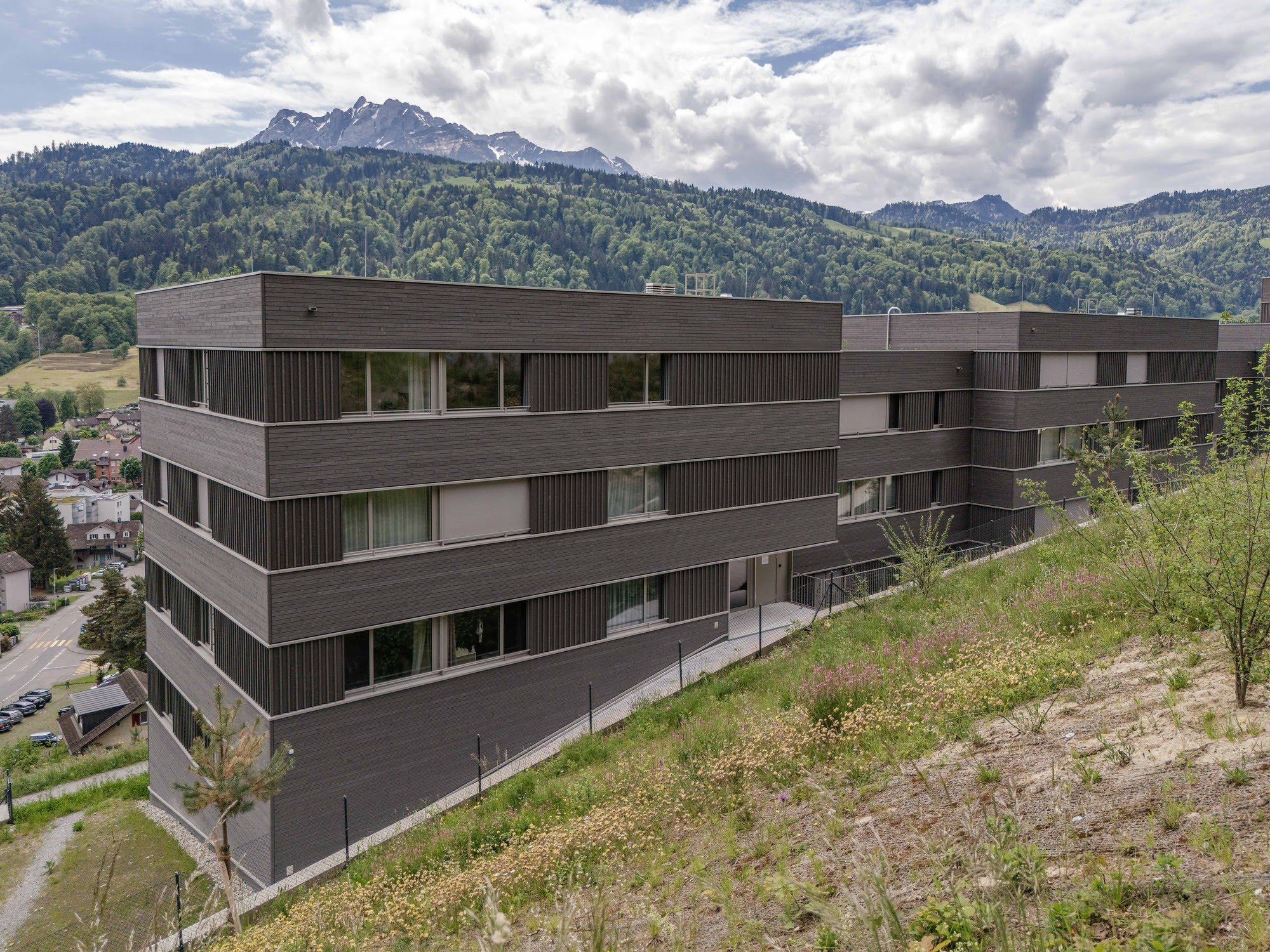 Wohnen MFH Neubau Wohnüberbauung in Kriens Architektur,Wohnungsbau,Wohnhäuser,Einfamilienhäuser,Mehrfamilienhäuser