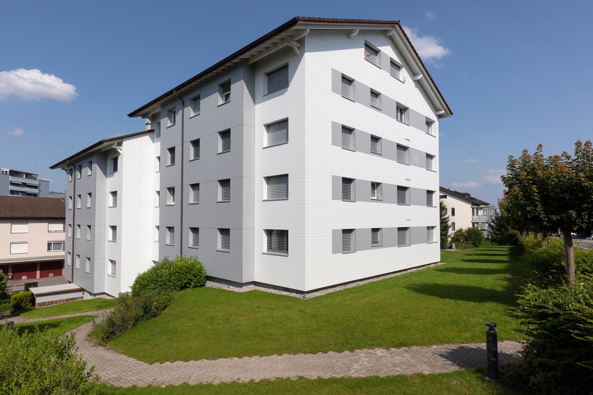 Umbau Sanierung 2 MFH in Sursee Architektur,Wohnungsbau,Wohnhäuser,Einfamilienhäuser,Mehrfamilienhäuser