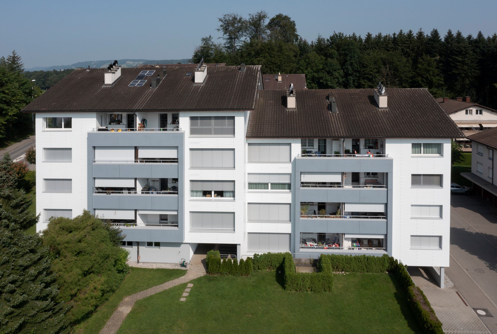 Umbau Sanierung 2 MFH in Sursee Architektur,Wohnungsbau,Wohnhäuser,Einfamilienhäuser,Mehrfamilienhäuser