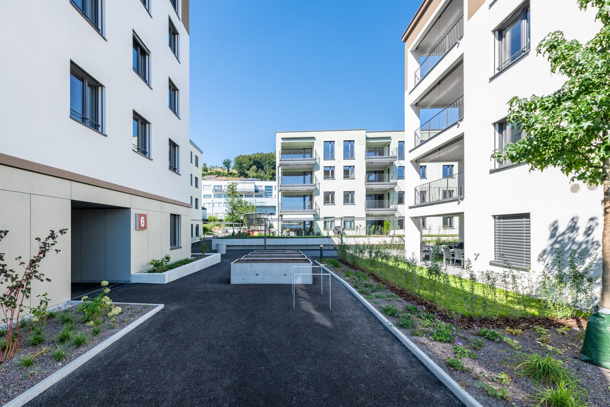 Wohnen MFH,Gewerbe Überbauung Glasi in Wauwil Architektur,Wohnungsbau,Wohnhäuser,Einfamilienhäuser,Mehrfamilienhäuser