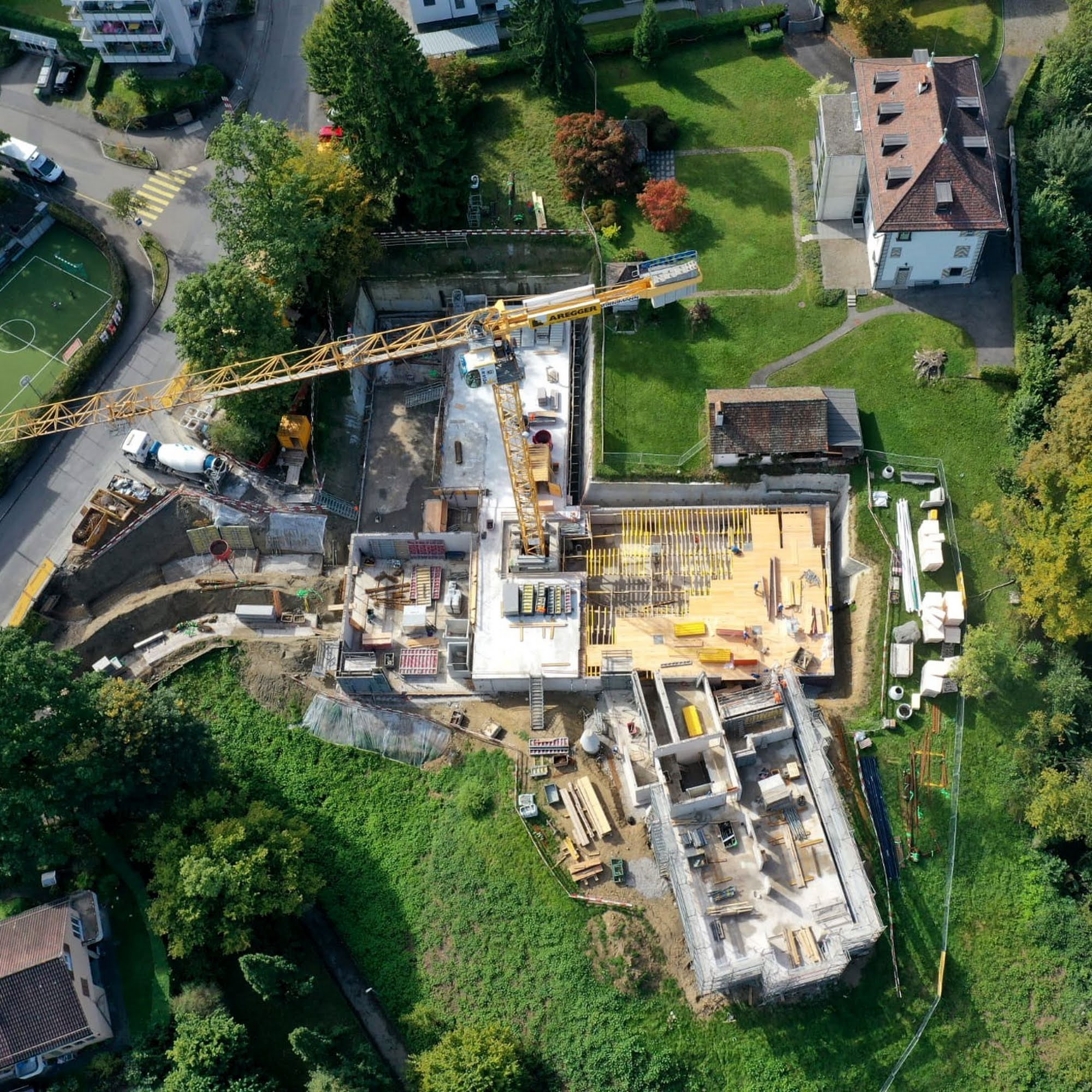 Wohnen MFH Neubau 2 MFH in Luzern Architektur,Wohnungsbau,Wohnhäuser,Einfamilienhäuser,Mehrfamilienhäuser