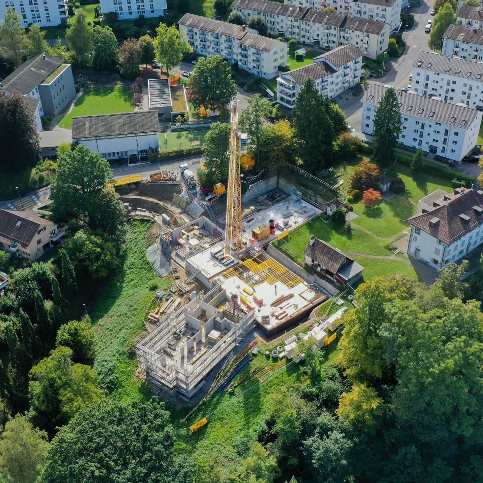 Wohnen MFH Neubau 2 MFH in Luzern Architektur,Wohnungsbau,Wohnhäuser,Einfamilienhäuser,Mehrfamilienhäuser