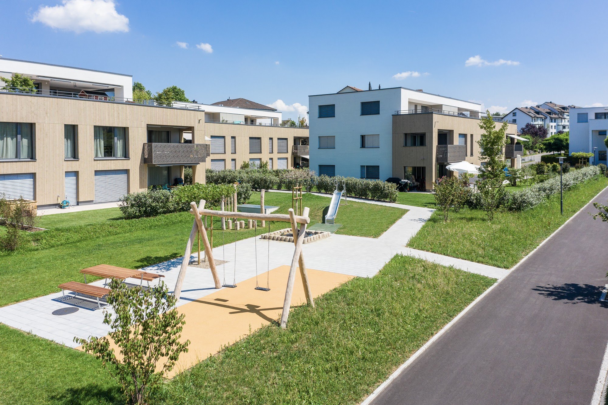 Wohnen MFH Wohnüberbauung in Oberkirch Architektur,Wohnungsbau,Wohnhäuser,Einfamilienhäuser,Mehrfamilienhäuser