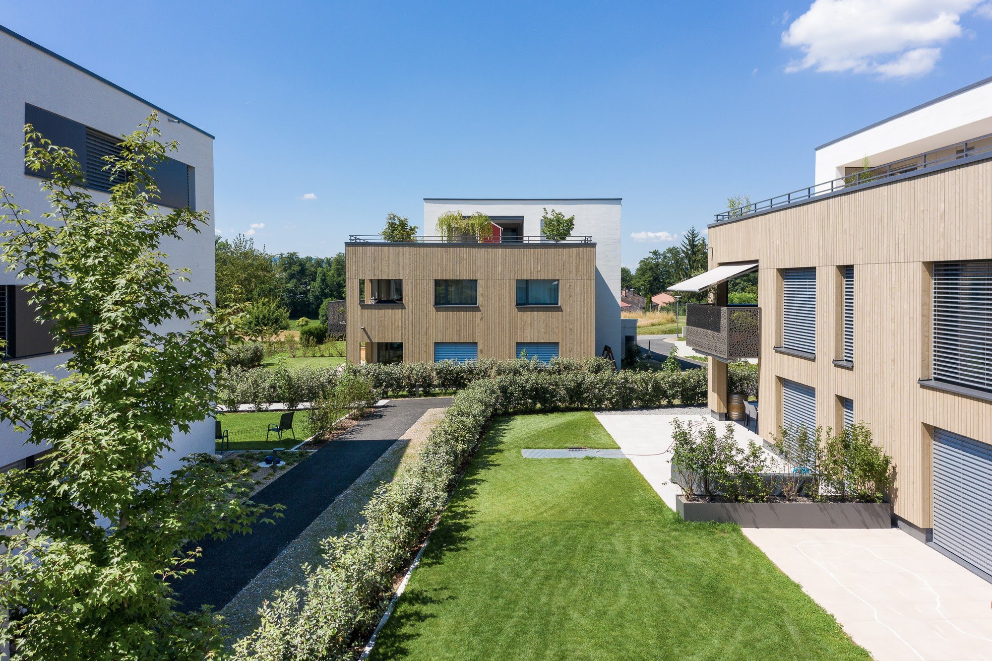 Wohnen MFH Wohnüberbauung in Oberkirch Architektur,Wohnungsbau,Wohnhäuser,Einfamilienhäuser,Mehrfamilienhäuser