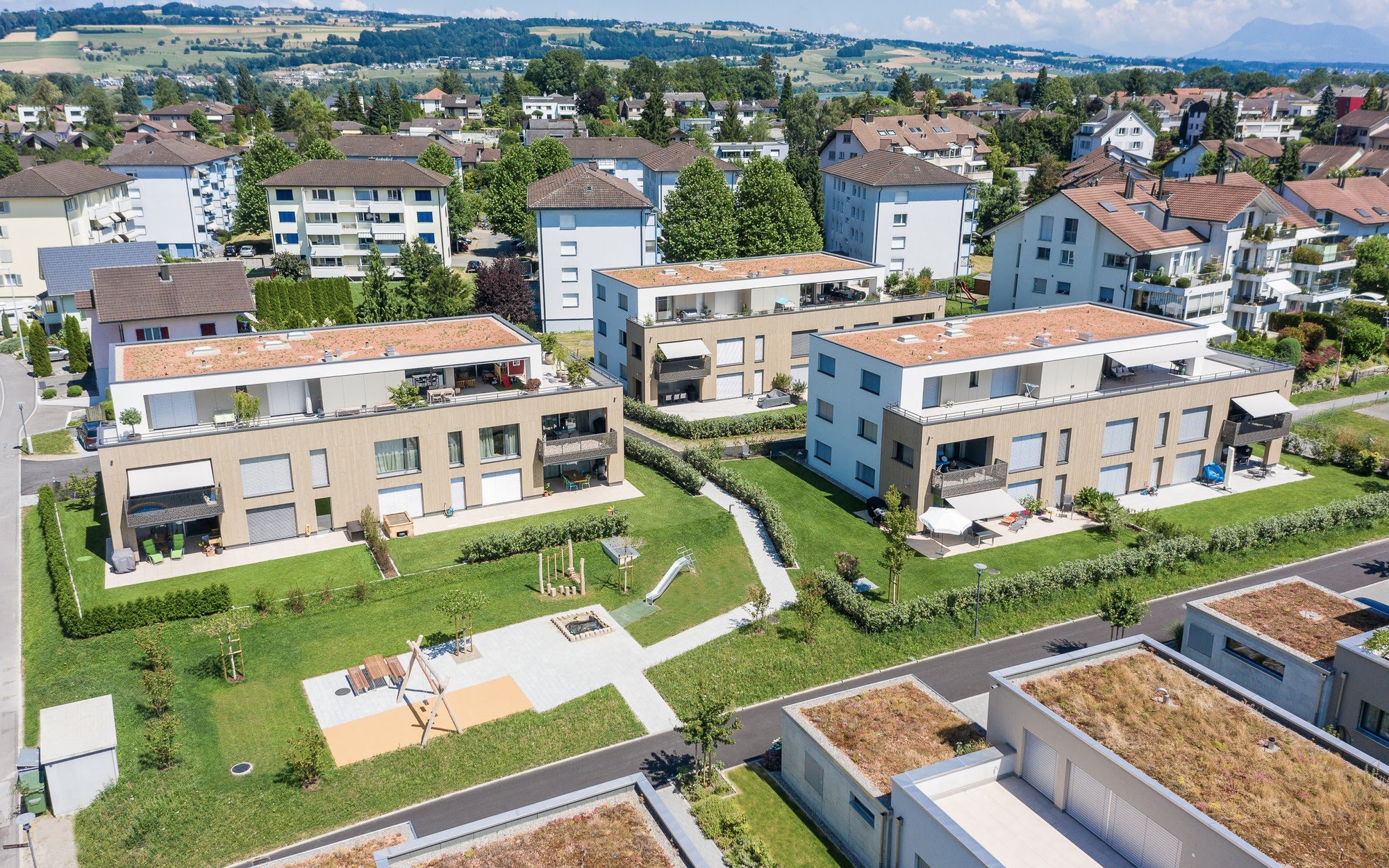 Wohnen MFH Wohnüberbauung in Oberkirch Architektur,Wohnungsbau,Wohnhäuser,Einfamilienhäuser,Mehrfamilienhäuser