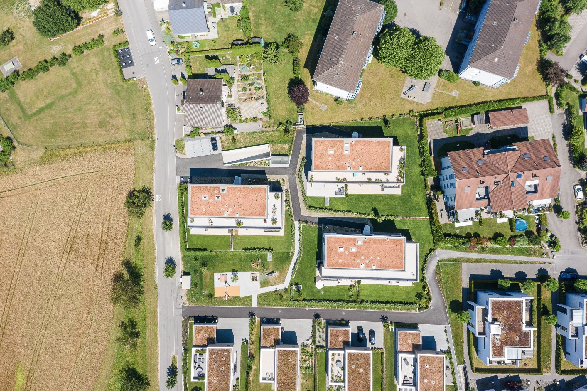 Wohnen MFH Wohnüberbauung in Oberkirch Architektur,Wohnungsbau,Wohnhäuser,Einfamilienhäuser,Mehrfamilienhäuser