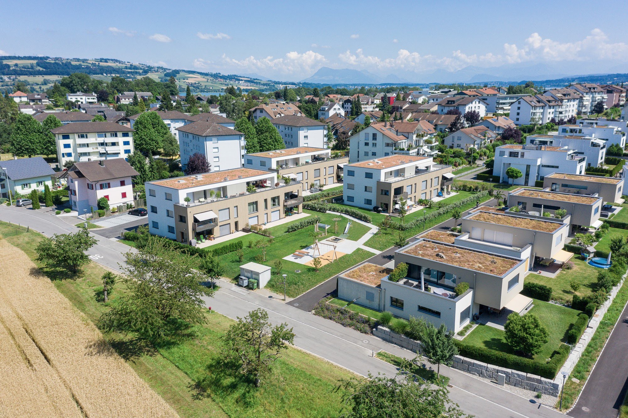 Wohnen MFH Wohnüberbauung in Oberkirch Architektur,Wohnungsbau,Wohnhäuser,Einfamilienhäuser,Mehrfamilienhäuser