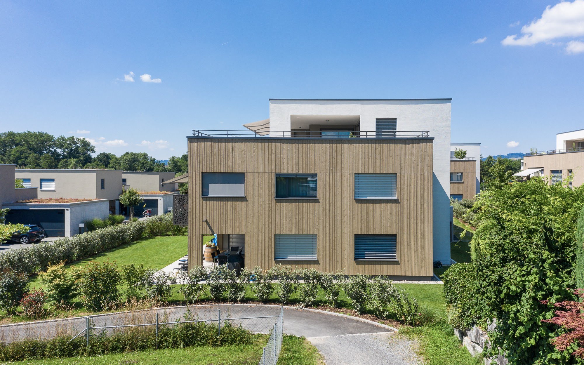 Wohnen MFH Wohnüberbauung in Oberkirch Architektur,Wohnungsbau,Wohnhäuser,Einfamilienhäuser,Mehrfamilienhäuser