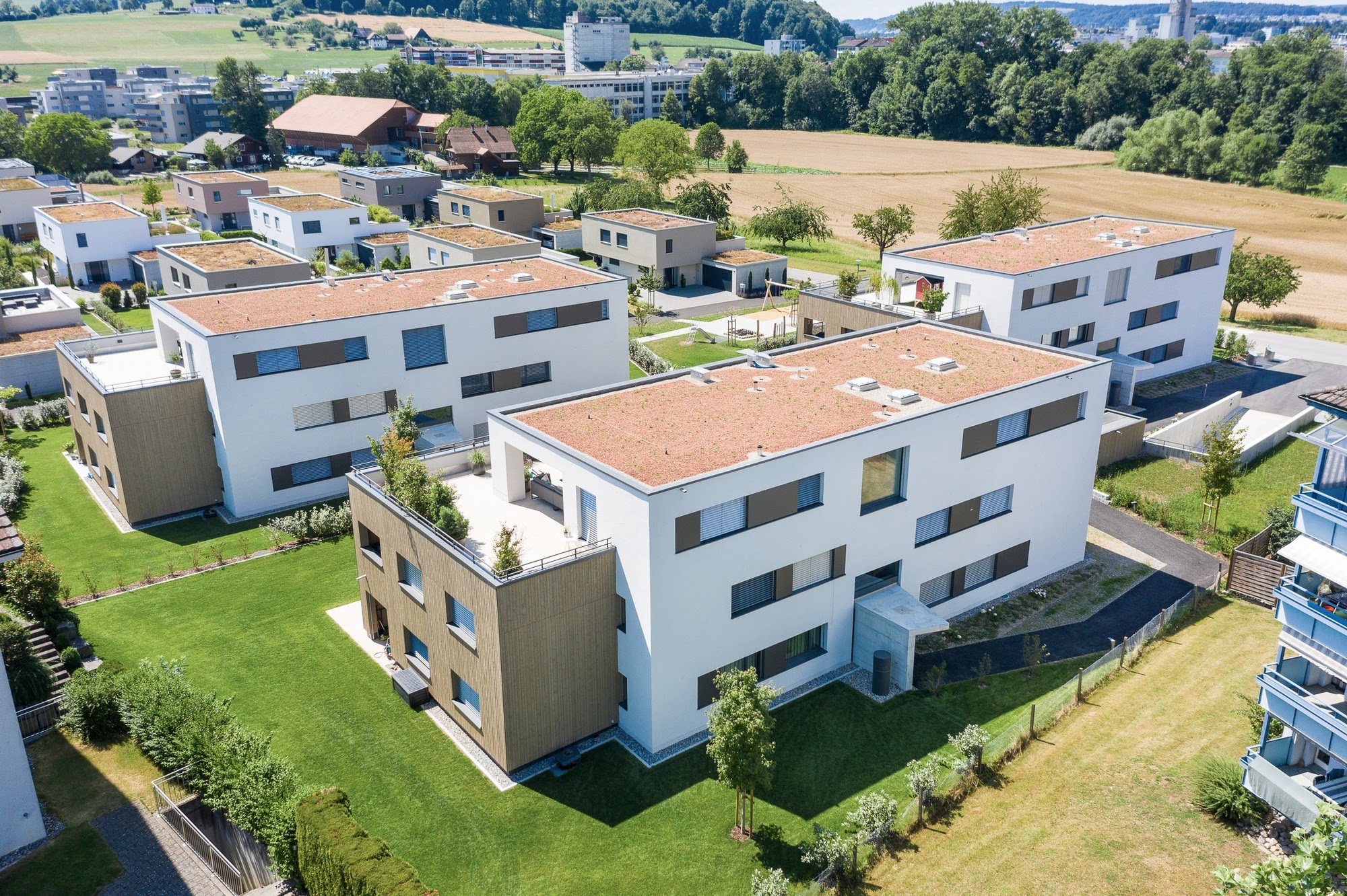 Wohnen MFH Wohnüberbauung in Oberkirch Architektur,Wohnungsbau,Wohnhäuser,Einfamilienhäuser,Mehrfamilienhäuser