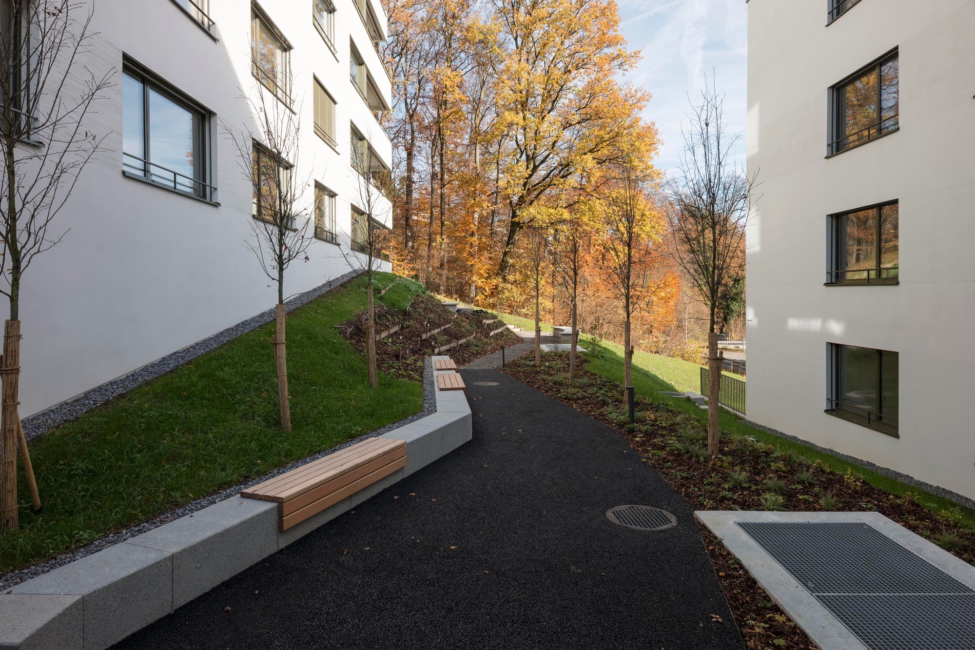 Wohnen MFH Neubau Wohnüberbauung Architektur,Wohnungsbau,Wohnhäuser,Einfamilienhäuser,Mehrfamilienhäuser