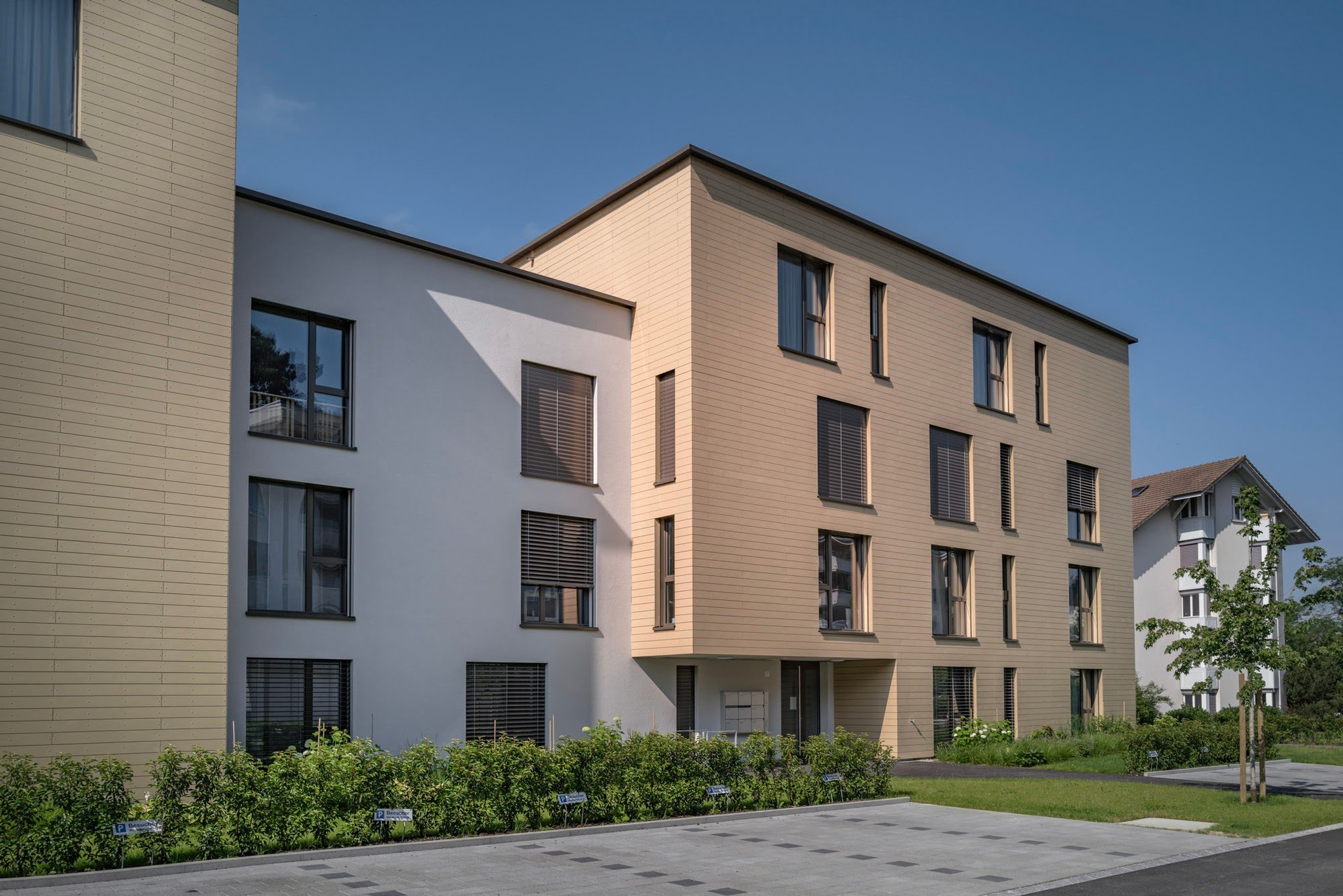 Wohnen MFH Wohnüberbauung Windbüelpark in Ruswil Architektur,Wohnungsbau,Wohnhäuser,Einfamilienhäuser,Mehrfamilienhäuser