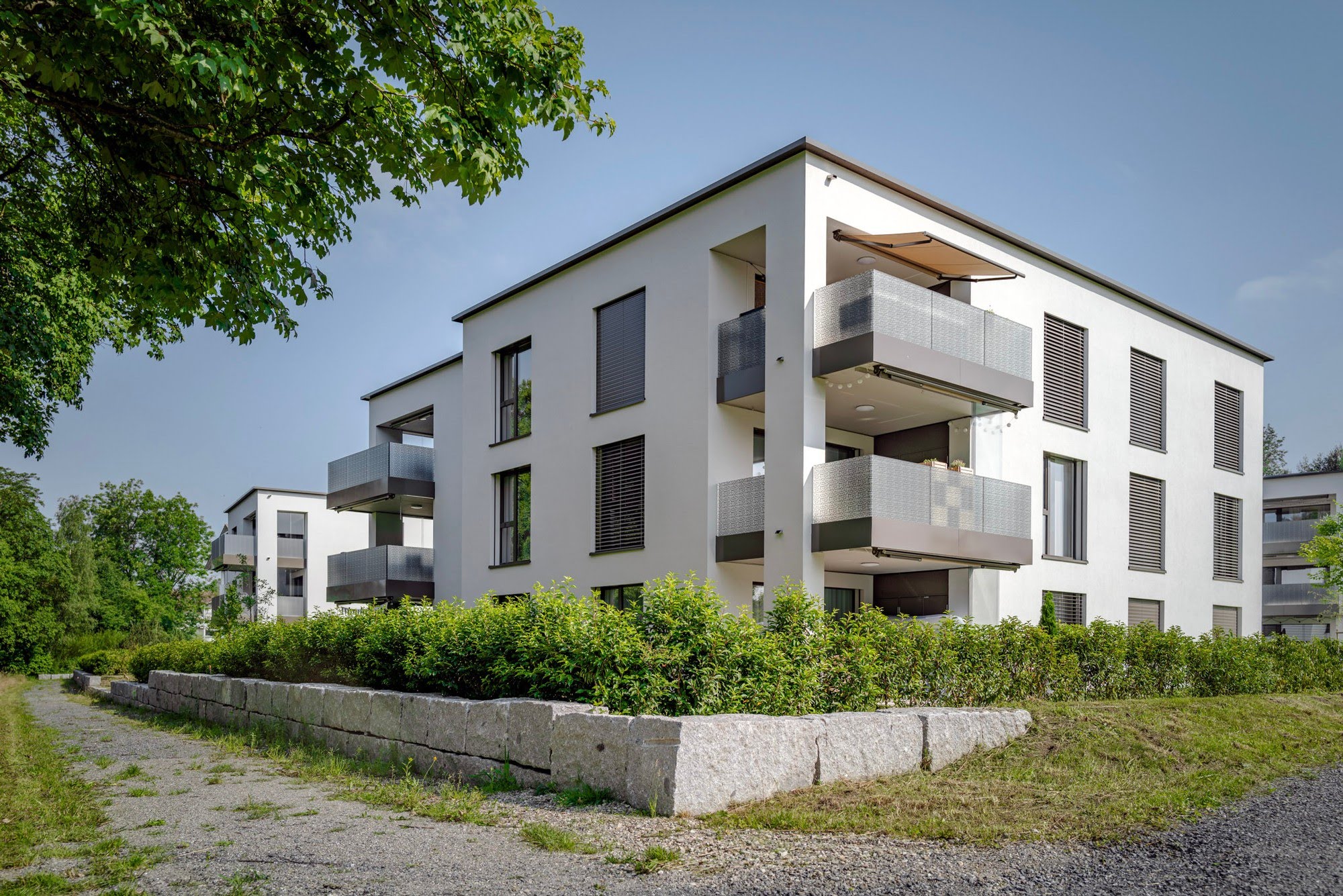 Wohnen MFH Wohnüberbauung Windbüelpark in Ruswil Architektur,Wohnungsbau,Wohnhäuser,Einfamilienhäuser,Mehrfamilienhäuser