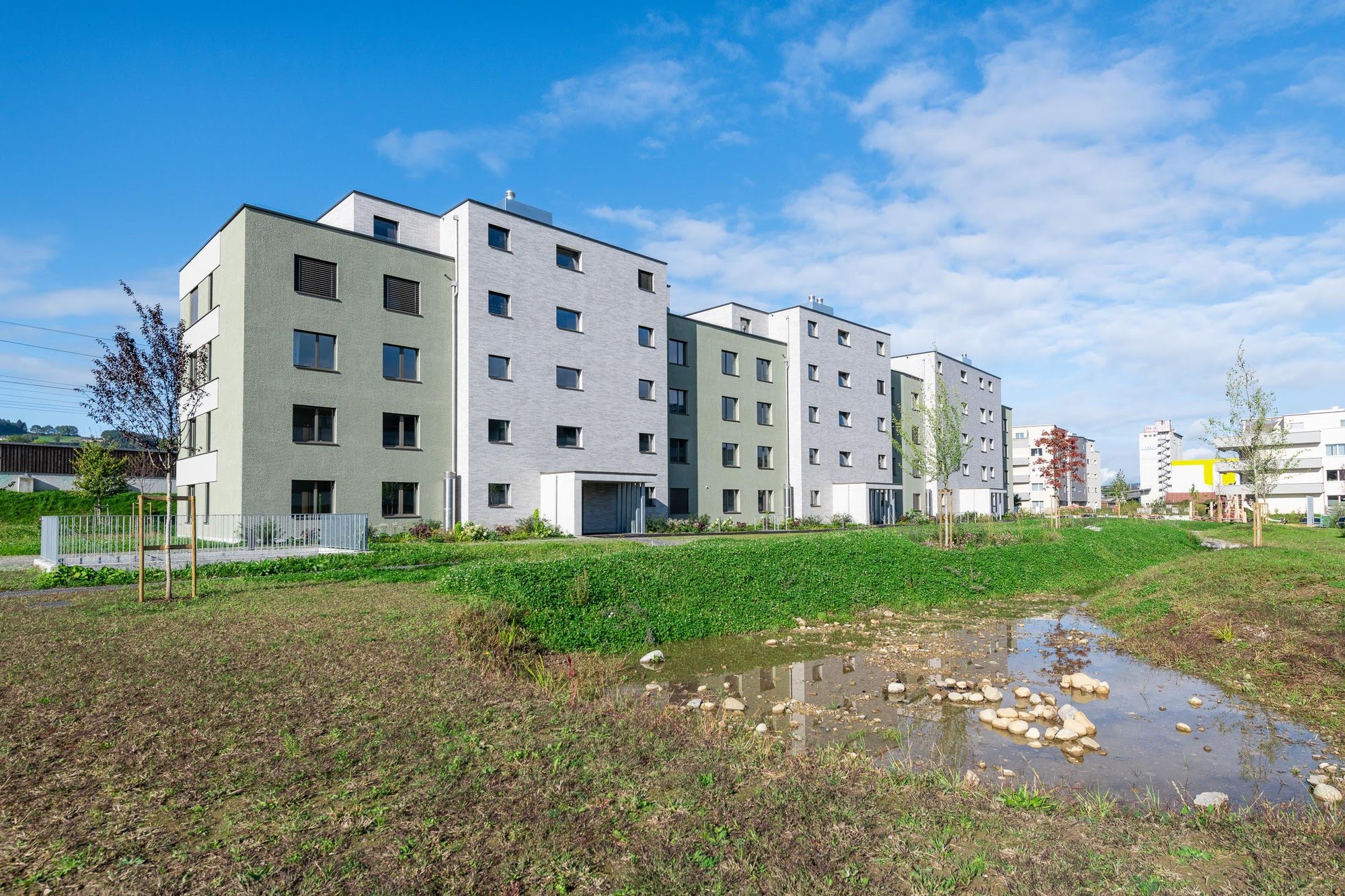 Wohnen MFH Wohnüberbauung in Oberkirch Architektur,Wohnungsbau,Wohnhäuser,Einfamilienhäuser,Mehrfamilienhäuser