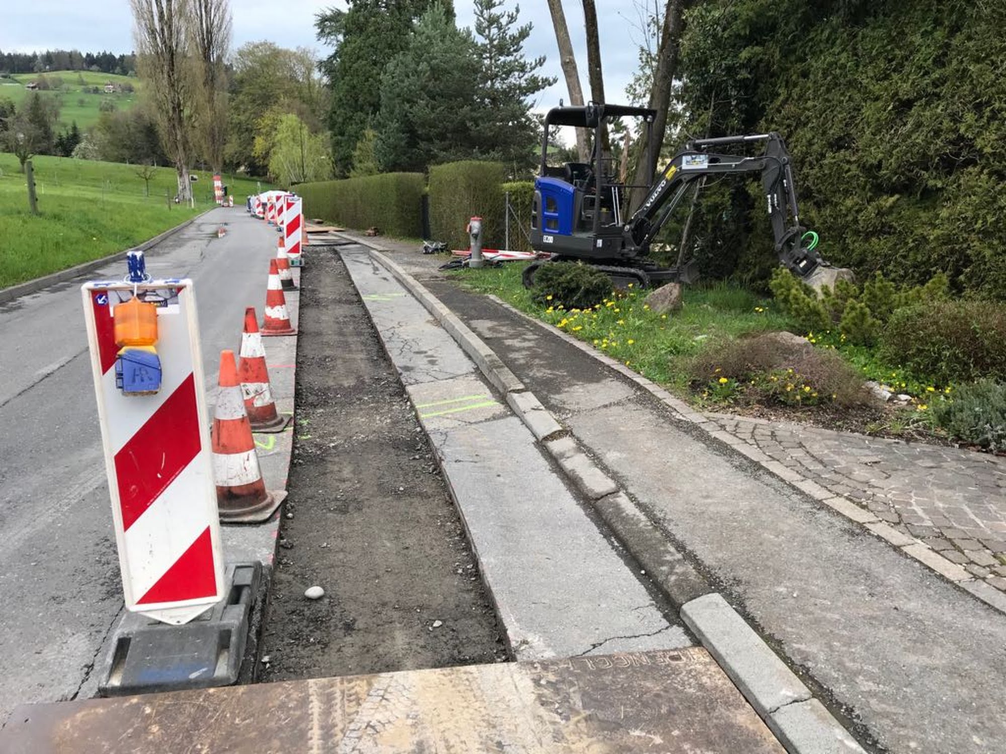 Ersatz Wasserleitung St. Niklausen