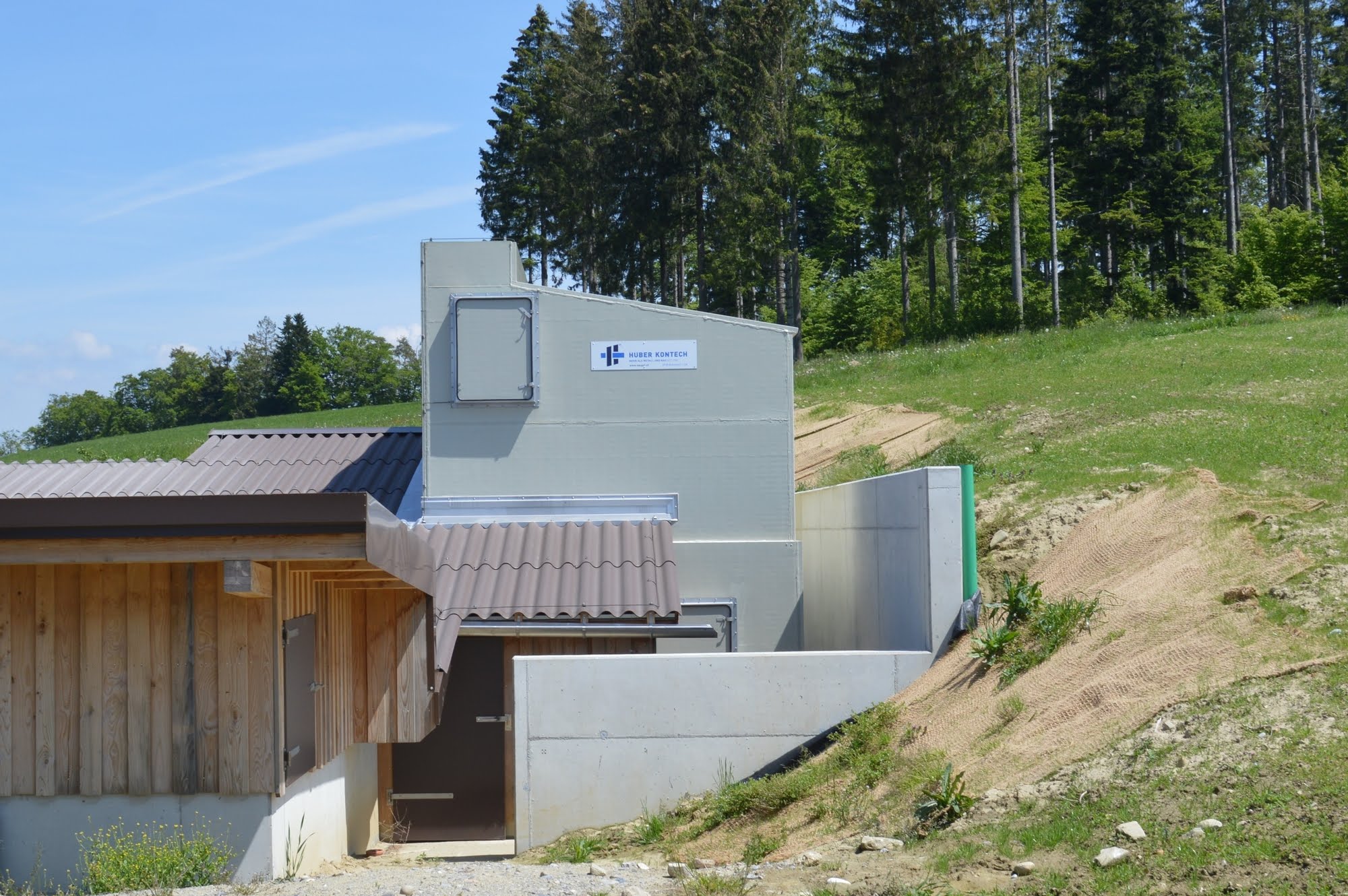 Neubau Biologische Abluftreinigungsanlage - Rosshäusern