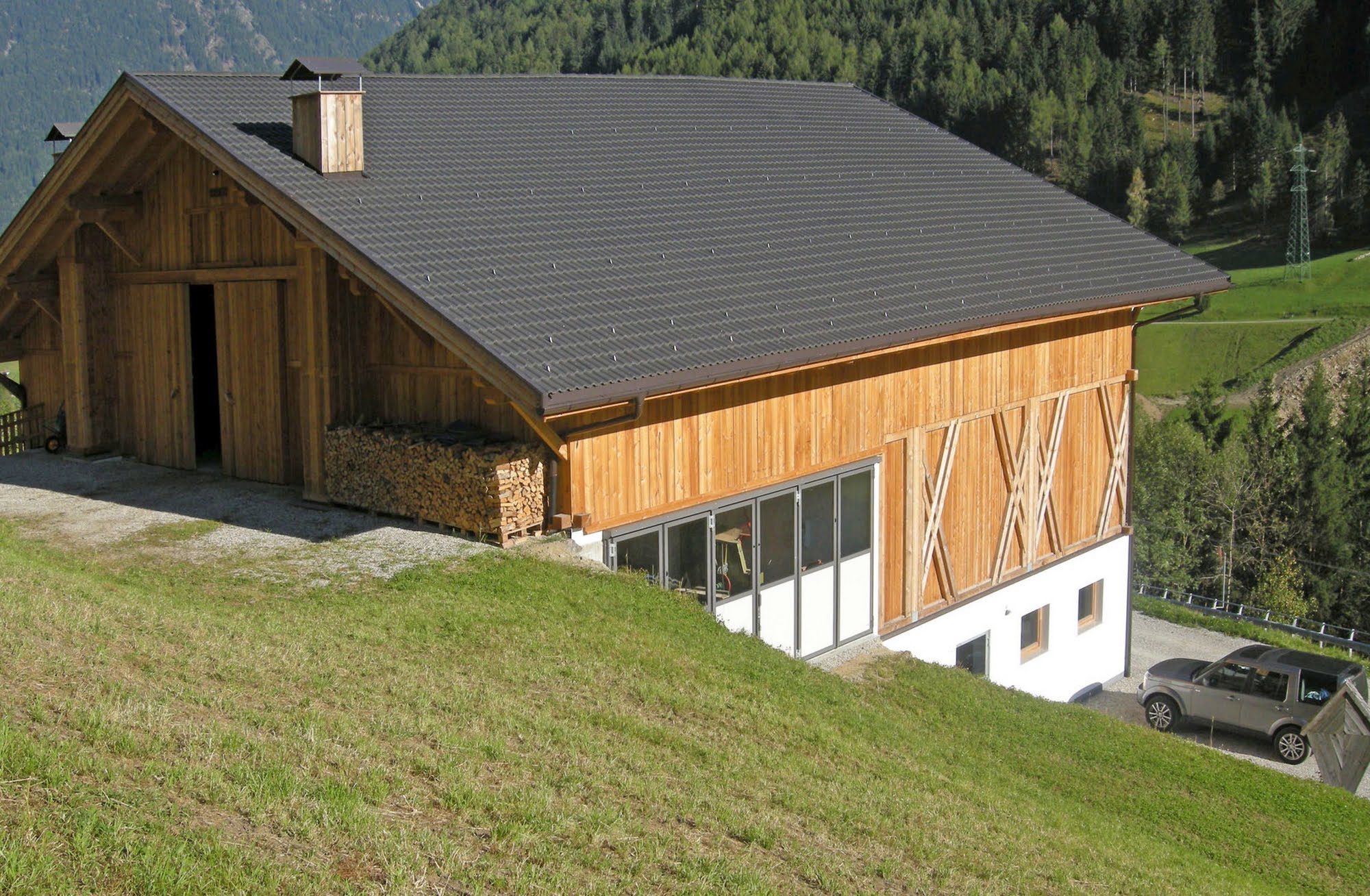 Schweinezuchtstall, Südtirol