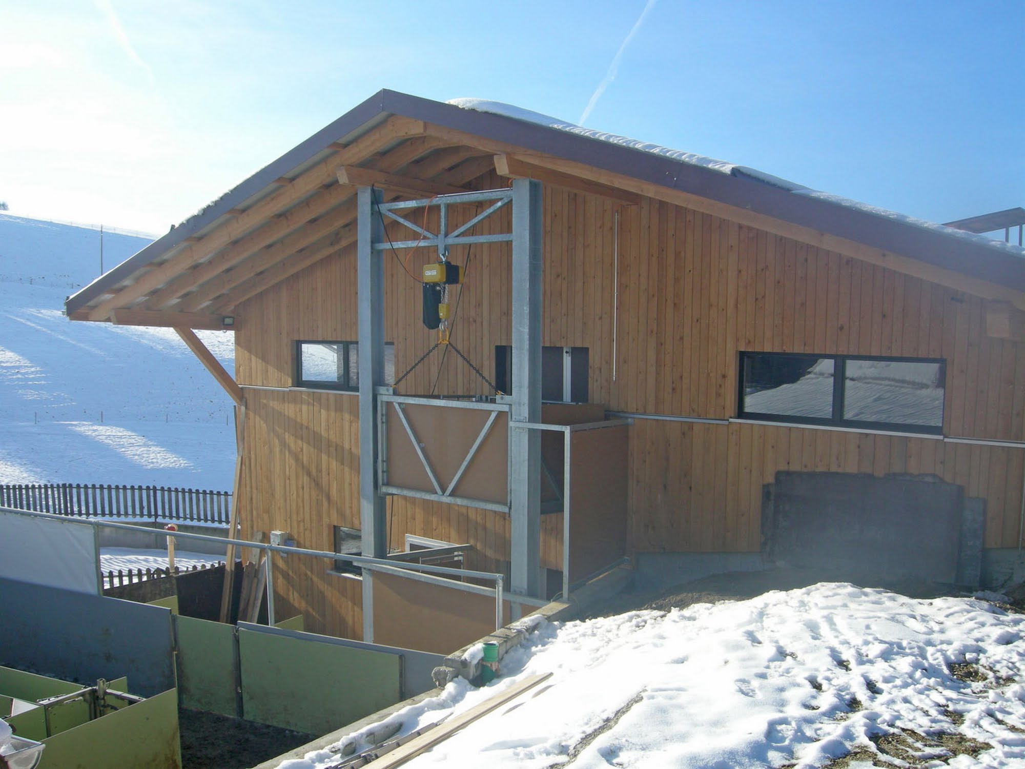 Schweinezuchtstall, Zell