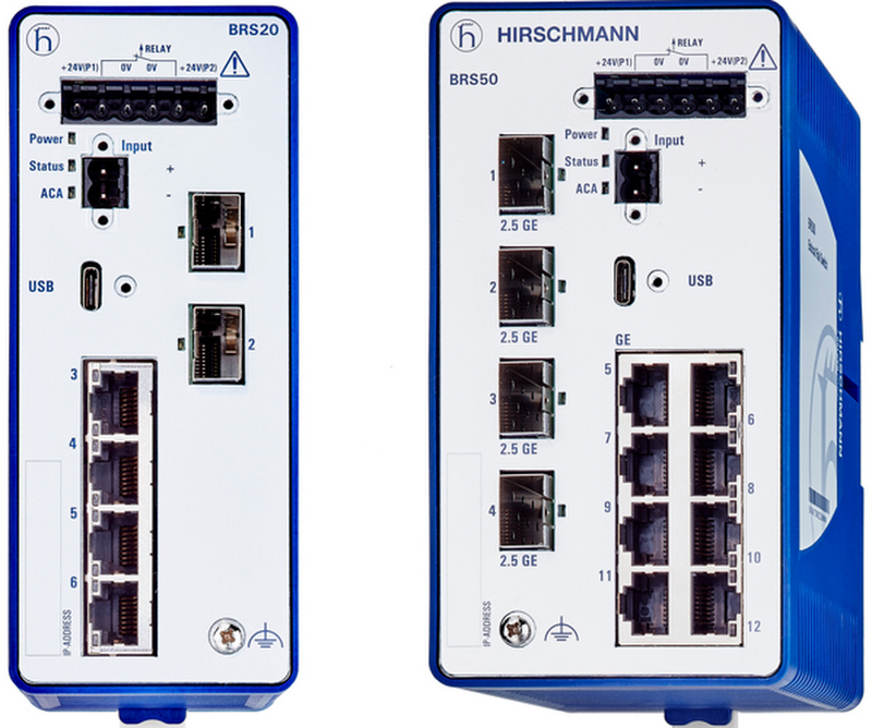 Hirschmann BOBCAT BRS50 Series Hazardous Location C1D2 Industrial Rail  Switches