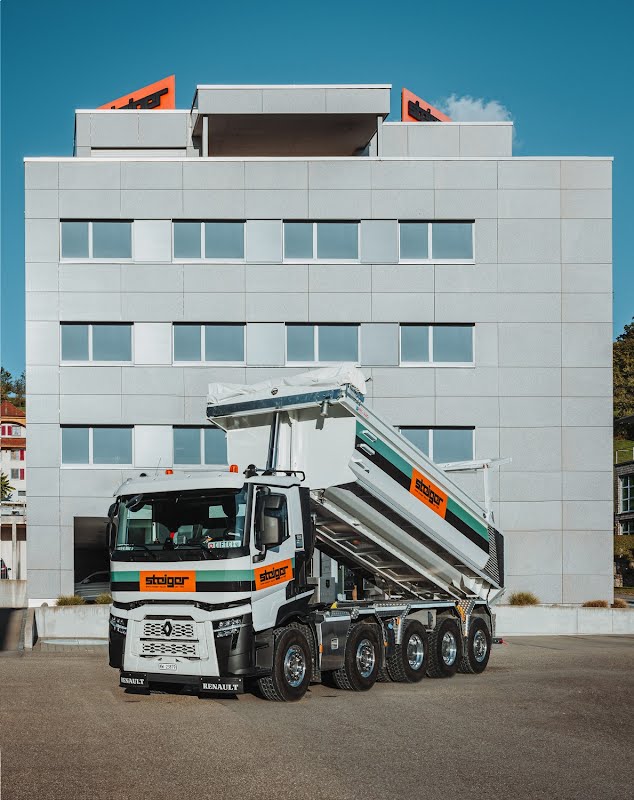 Neuer LKW mit Wechselsystem