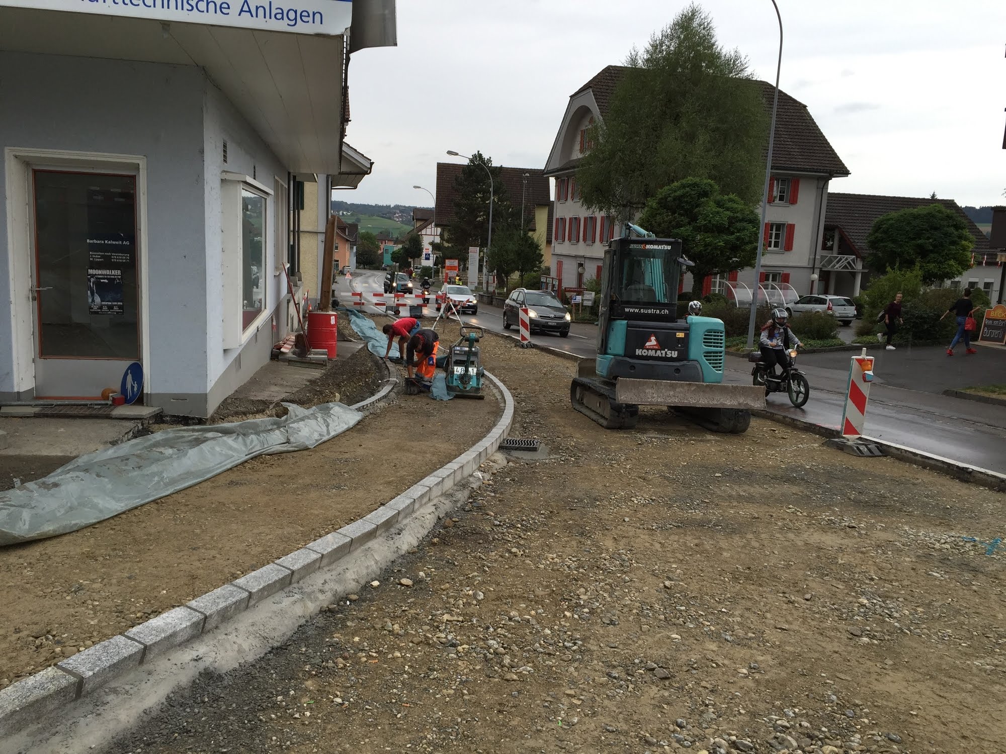 Sanierung und Ausbau der Kantonsstrasse